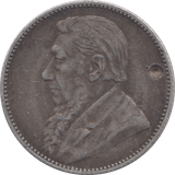 1896 SILVER SOUTH AFRICA ONE SHILLING - WORLD SILVER COINS - Cambridgeshire Coins