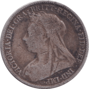 1896 SIXPENCE ( FINE ) - Sixpence - Cambridgeshire Coins
