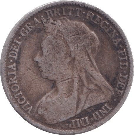 1896 SIXPENCE ( FINE ) - Sixpence - Cambridgeshire Coins