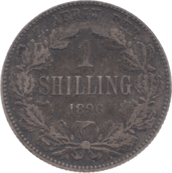 1896 SOUTH AFRICA ONE SHILLING - WORLD COINS - Cambridgeshire Coins
