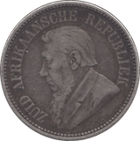1896 SOUTH AFRICA SILVER 2 1/2 SHILLINGS - SILVER WORLD COINS - Cambridgeshire Coins
