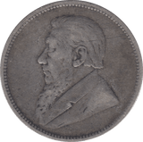 1896 SOUTH AFRICA SILVER 2 SHILLINGS - SILVER WORLD COINS - Cambridgeshire Coins