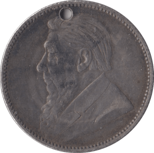 1896 SOUTH AFRICA SILVER ONE SHILLING - SILVER WORLD COINS - Cambridgeshire Coins