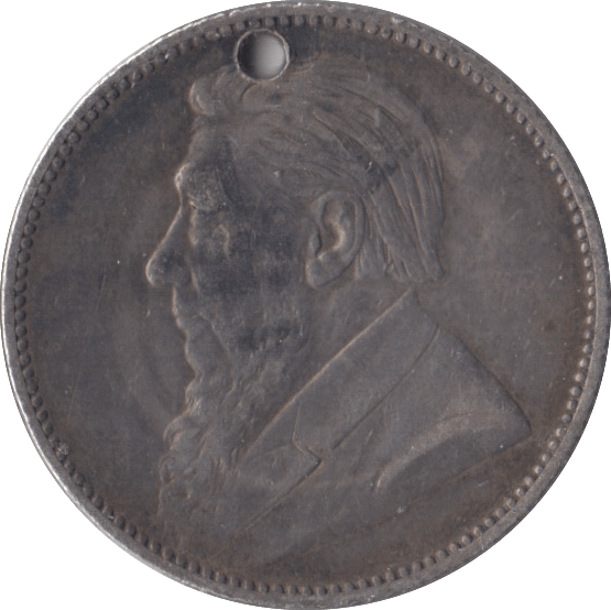 1896 SOUTH AFRICA SILVER ONE SHILLING - SILVER WORLD COINS - Cambridgeshire Coins