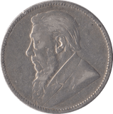 1896 SOUTH AFRICA SILVER ONE SHILLING - SILVER WORLD COINS - Cambridgeshire Coins