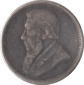 1896 SOUTH AFRICA SILVER THREEPENCE - SILVER WORLD COINS - Cambridgeshire Coins