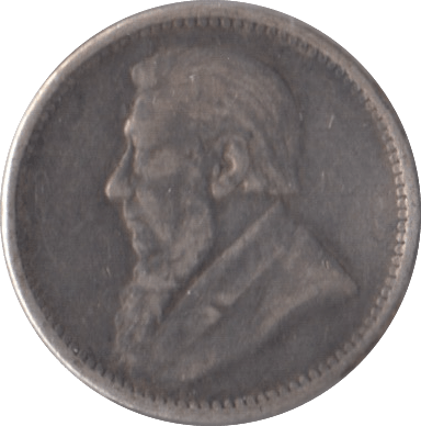 1896 SOUTH AFRICA SILVER THREEPENCE - SILVER WORLD COINS - Cambridgeshire Coins