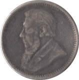 1896 SOUTH AFRICA SILVER THREEPENCE - SILVER WORLD COINS - Cambridgeshire Coins