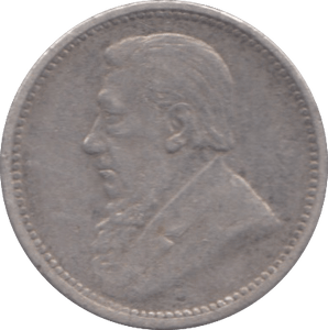 1896 SOUTH AFRICA SILVER THREEPENCE - SILVER WORLD COINS - Cambridgeshire Coins