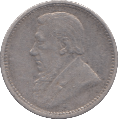 1896 SOUTH AFRICA SILVER THREEPENCE - SILVER WORLD COINS - Cambridgeshire Coins