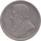1896 SOUTH AFRICA SILVER THREEPENCE - SILVER WORLD COINS - Cambridgeshire Coins