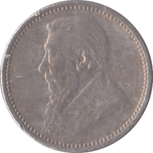 1896 SOUTH AFRICA SILVER THREEPENCE - SILVER WORLD COINS - Cambridgeshire Coins
