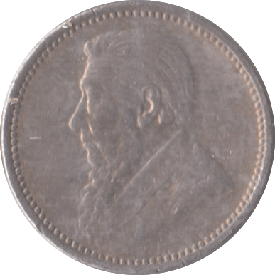 1896 SOUTH AFRICA SILVER THREEPENCE - SILVER WORLD COINS - Cambridgeshire Coins