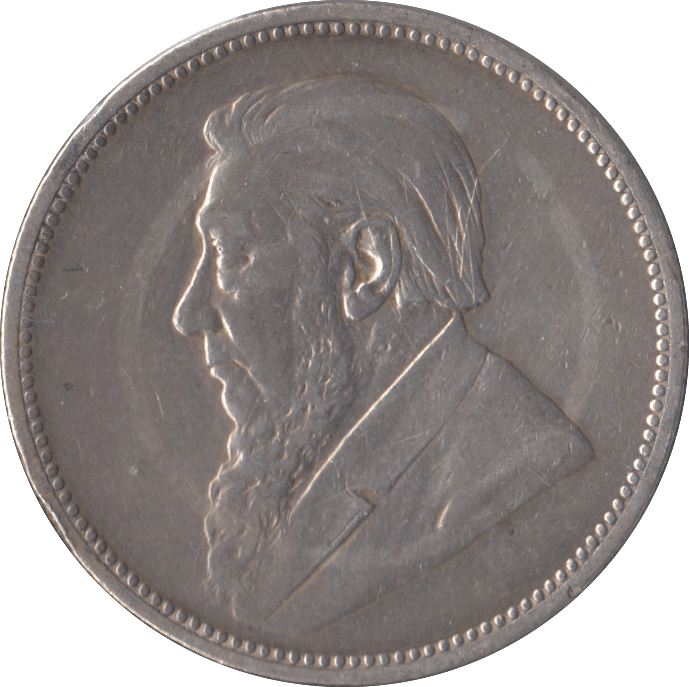 1896 SOUTH AFRICA SILVER TWO SHILLINGS - SILVER WORLD COINS - Cambridgeshire Coins