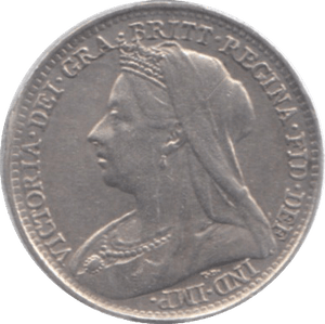 1896 THREEPENCE ( EF ) - Threepence - Cambridgeshire Coins