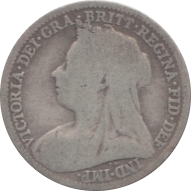 1896 THREEPENCE ( FINE ) - Threepence - Cambridgeshire Coins