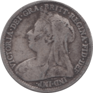 1896 THREEPENCE ( FINE ) - Threepence - Cambridgeshire Coins