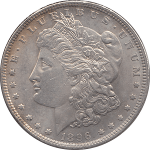 1896 USA SILVER MORGAN DOLLAR NEW ORLEANS MINT - SILVER WORLD COINS - Cambridgeshire Coins