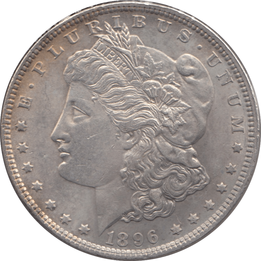 1896 USA SILVER MORGAN DOLLAR NEW ORLEANS MINT - SILVER WORLD COINS - Cambridgeshire Coins