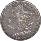 1896 USA SILVER MORGAN DOLLAR PHILADELPHIA MINT 2 - SILVER WORLD COINS - Cambridgeshire Coins