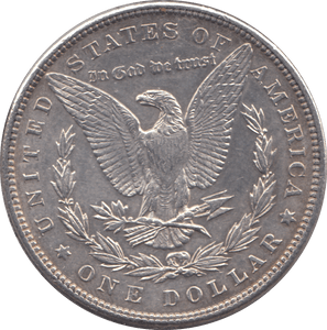 1896 USA SILVER MORGAN DOLLAR PHILADELPHIA MINT 2 - SILVER WORLD COINS - Cambridgeshire Coins