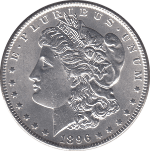 1896 USA SILVER MORGAN DOLLAR PHILADELPHIA MINT - SILVER WORLD COINS - Cambridgeshire Coins