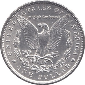 1896 USA SILVER MORGAN DOLLAR PHILADELPHIA MINT - SILVER WORLD COINS - Cambridgeshire Coins