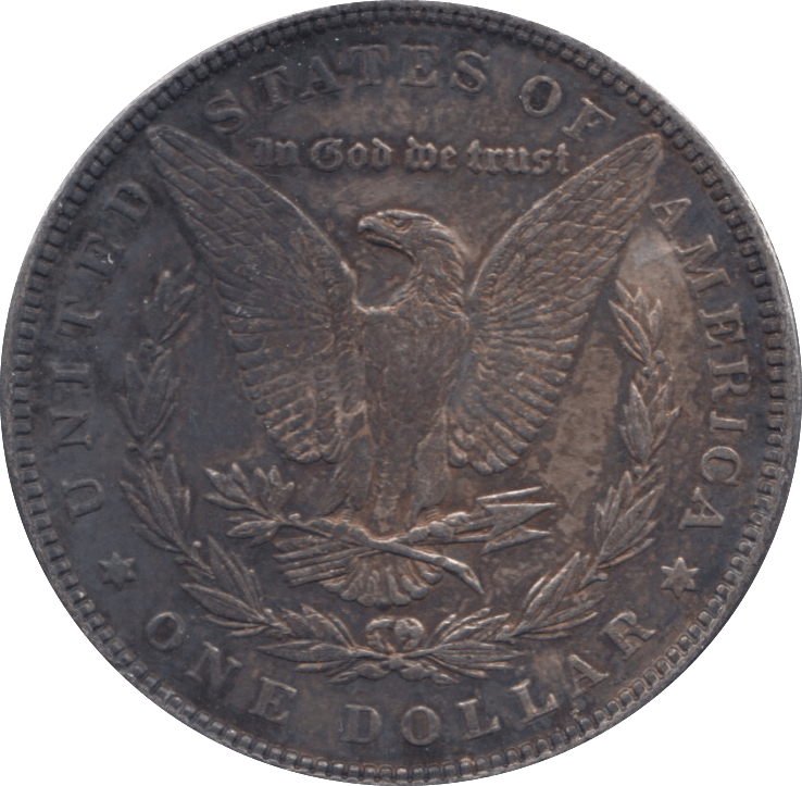 1896 USA SILVER MORGAN DOLLAR - SILVER WORLD COINS - Cambridgeshire Coins