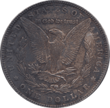 1896 USA SILVER MORGAN DOLLAR - SILVER WORLD COINS - Cambridgeshire Coins