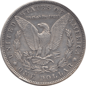 1896 USA SILVER MORGAN DOLLAR - WORLD COINS - Cambridgeshire Coins