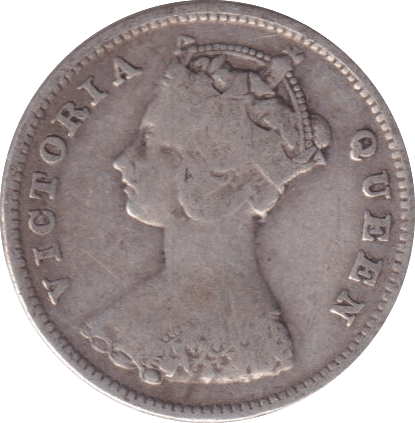 1897 10 CENTS HONG KONG - WORLD COINS - Cambridgeshire Coins