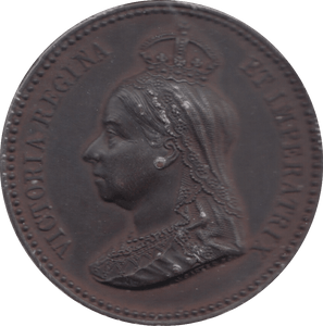 1897 60 YEARS REIGN MEDALLION - MEDALLIONS - Cambridgeshire Coins