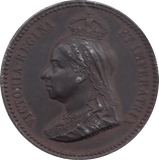 1897 60 YEARS REIGN MEDALLION - MEDALLIONS - Cambridgeshire Coins