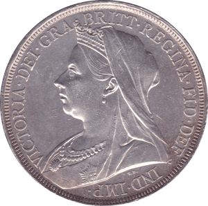 1897 CROWN ( AUNC ) LX - Crown - Cambridgeshire Coins