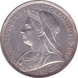 1897 CROWN ( AUNC ) LX - Crown - Cambridgeshire Coins