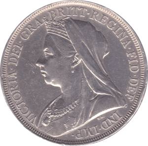 1897 CROWN ( EF ) LXI - Crown - Cambridgeshire Coins