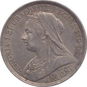 1897 CROWN ( EF ) LXI - Crown - Cambridgeshire Coins