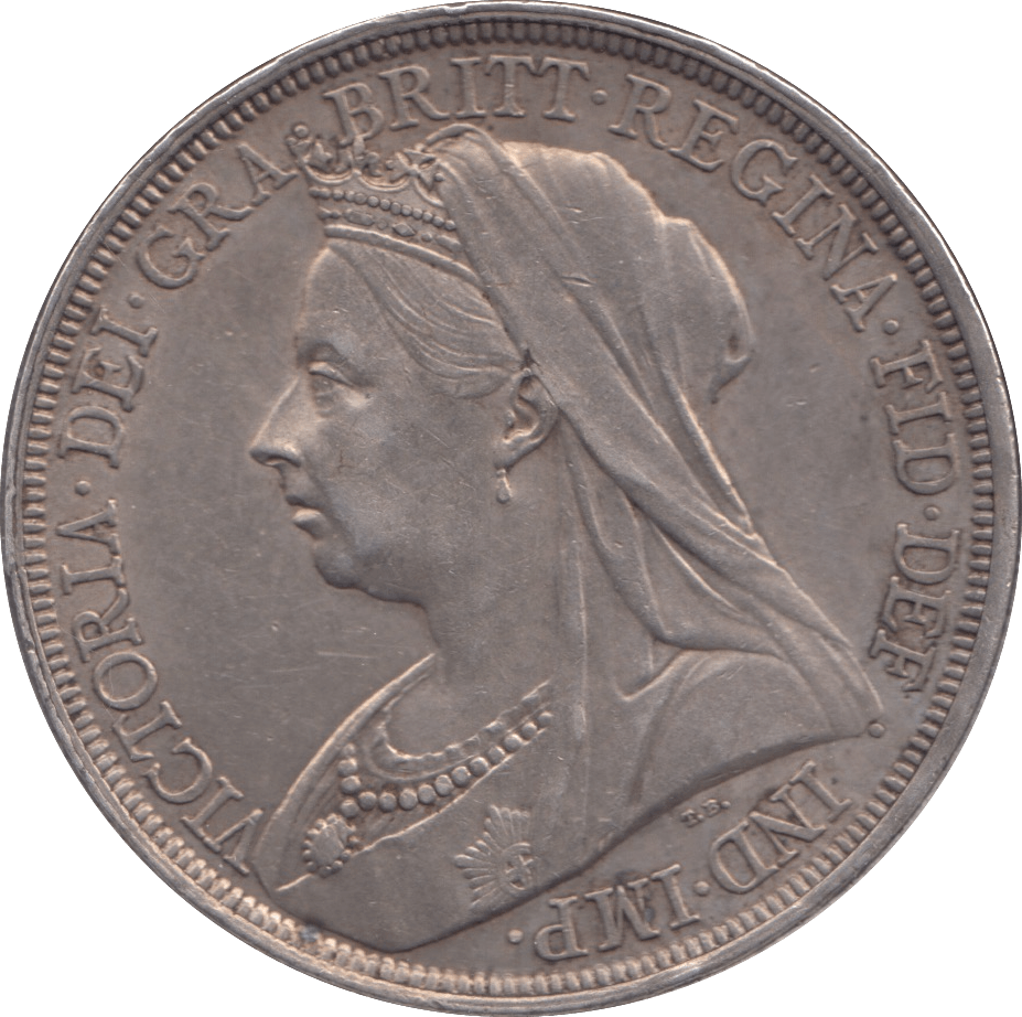 1897 CROWN ( EF ) LXI - Crown - Cambridgeshire Coins