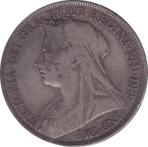 1897 CROWN ( F ) C - Crown - Cambridgeshire Coins