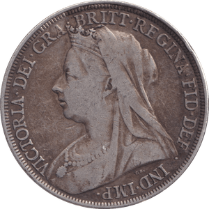 1897 CROWN ( FINE ) LX - Crown - Cambridgeshire Coins