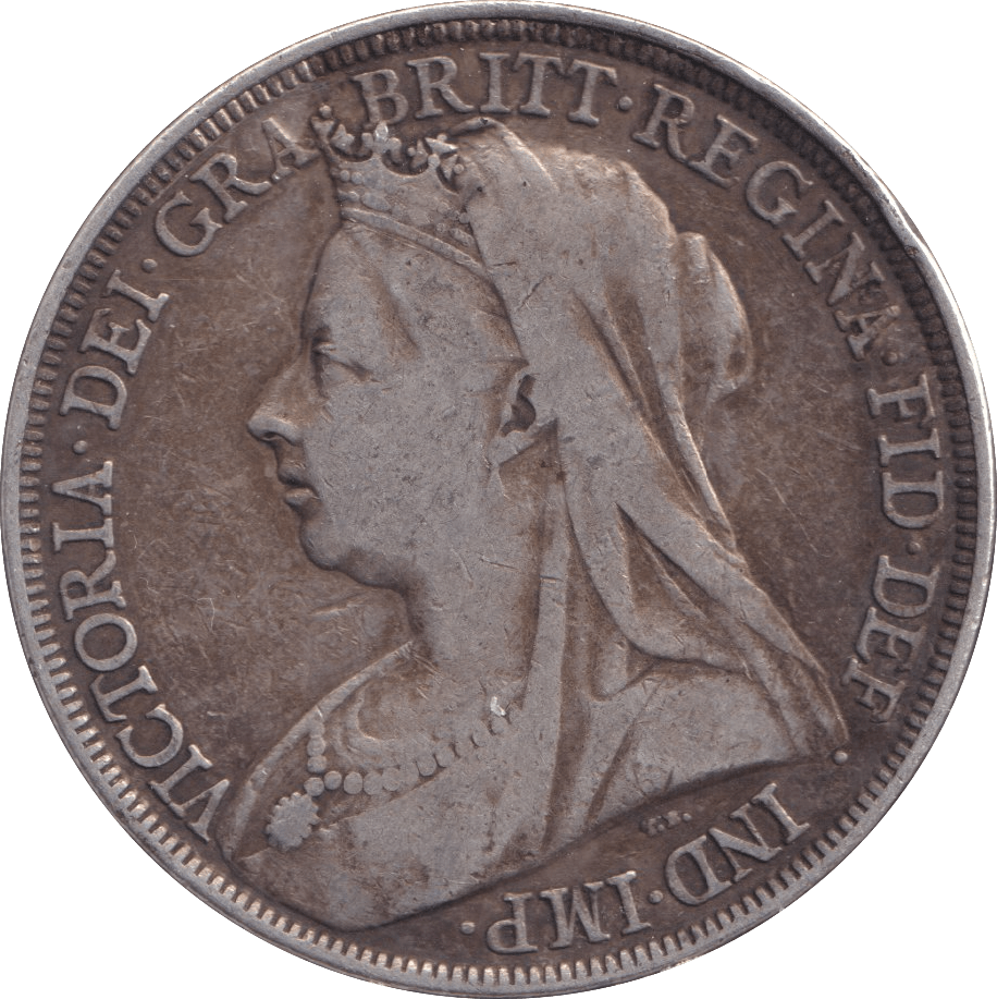 1897 CROWN ( FINE ) LX - Crown - Cambridgeshire Coins