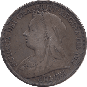 1897 CROWN ( FINE ) LXI 2 - Crown - Cambridgeshire Coins