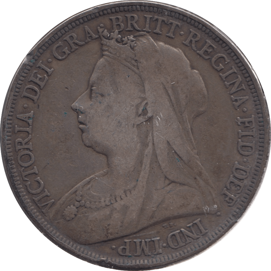 1897 CROWN ( FINE ) LXI 2 - Crown - Cambridgeshire Coins