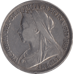 1897 CROWN ( GF ) 4 - CROWN - Cambridgeshire Coins