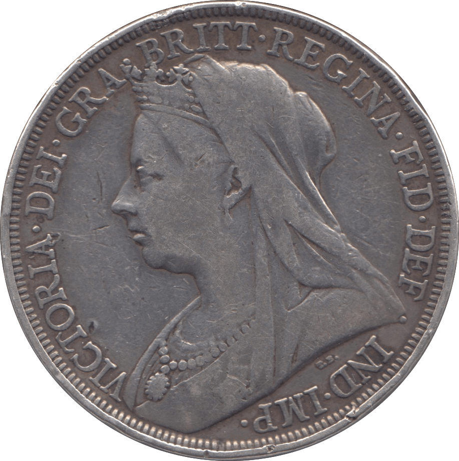 1897 CROWN ( GF ) LXI 7 - Crown - Cambridgeshire Coins
