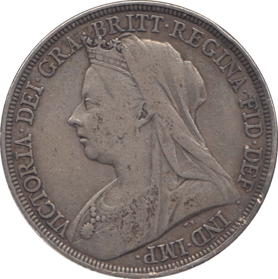 1897 CROWN ( GF ) LXI 8 - Crown - Cambridgeshire Coins