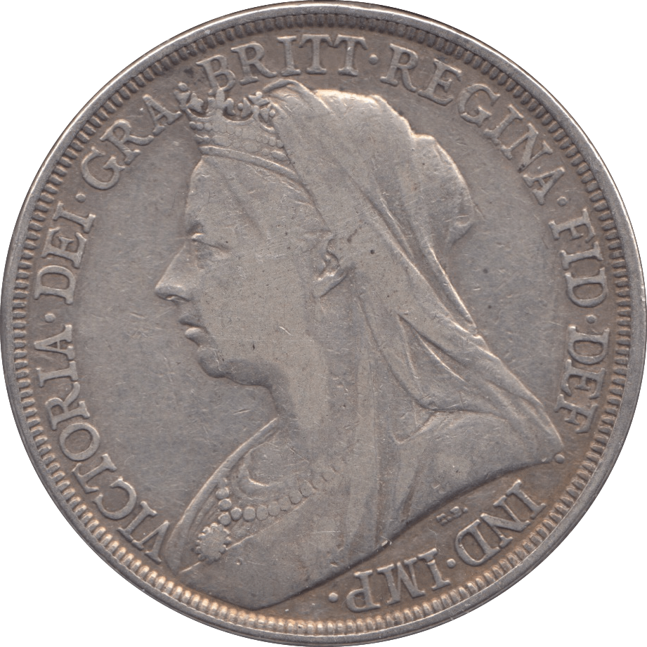 1897 CROWN ( GF ) LXI 9 - Crown - Cambridgeshire Coins