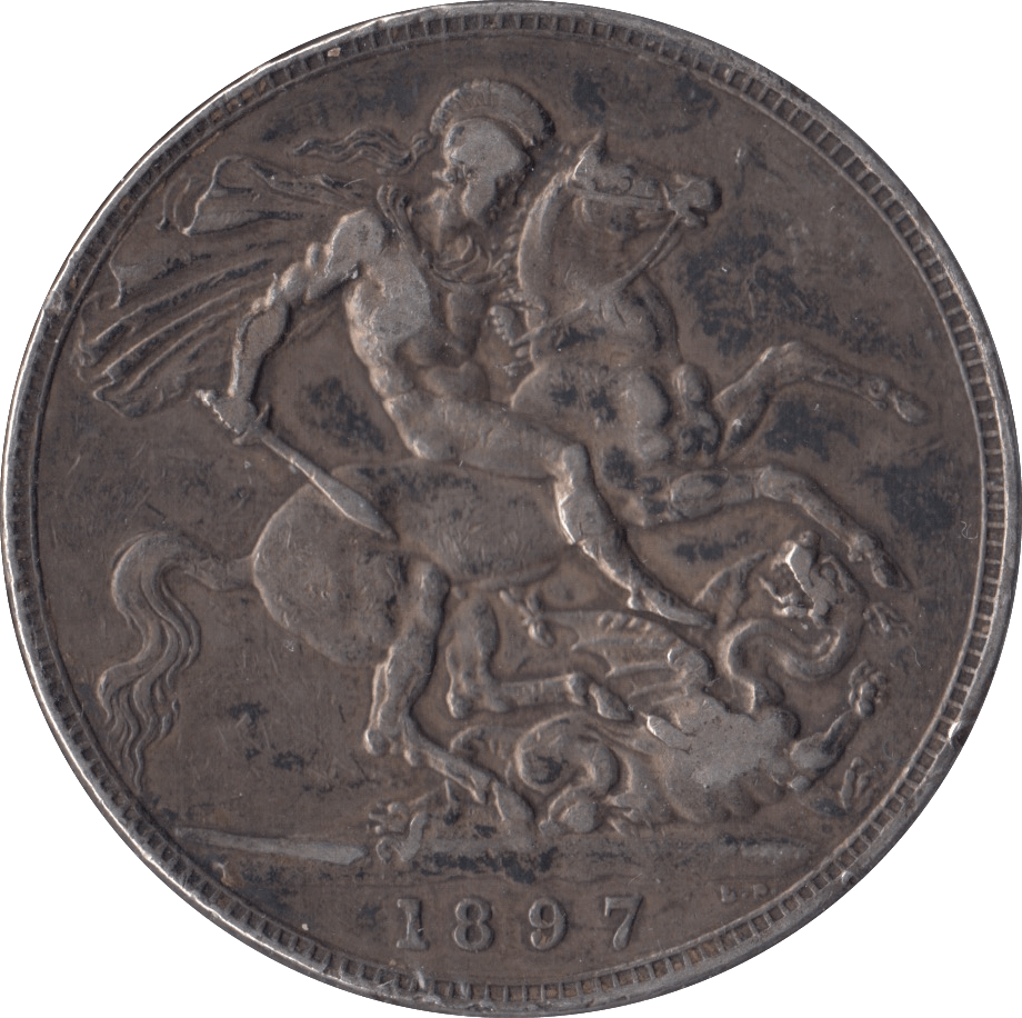 1897 CROWN ( GF ) LXI - Crown - Cambridgeshire Coins