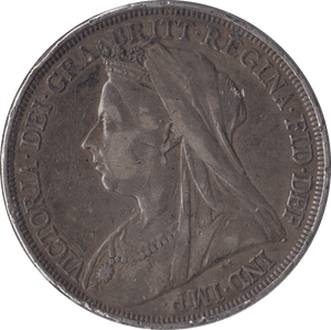 1897 CROWN ( GF ) LXI - Crown - Cambridgeshire Coins