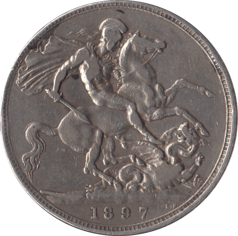 1897 CROWN ( GF ) LXI - Crown - Cambridgeshire Coins